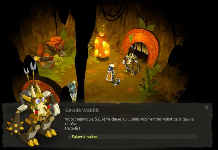 quête dofus cawotte